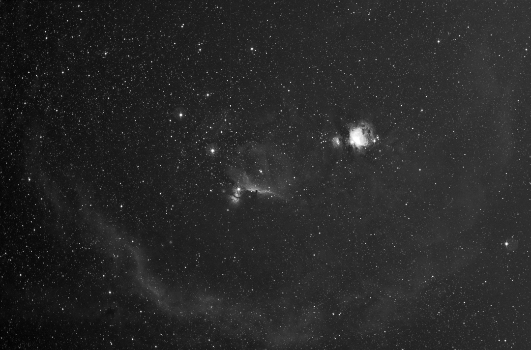 Orion's Belt in Ha